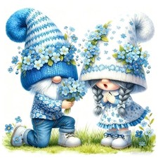 Diamond Painting Kits for Adults, Gnome Lovers Diamond Art Kits for