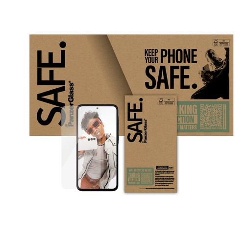 Panzer Glass Panzerglass Safe. By ?� Screen Protector Samsung Galaxy A36 5G | Ul