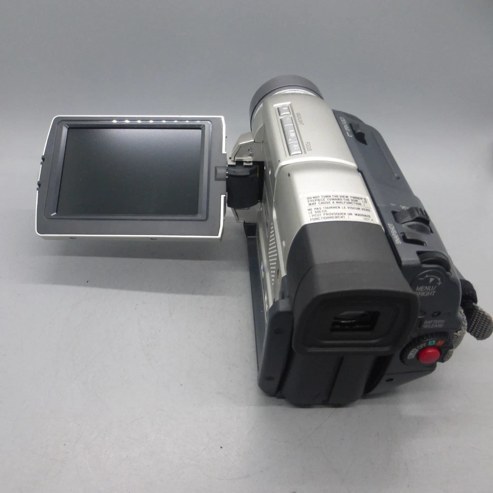 JVC GR-DVL805U Handheld MiniDV Camcorder Silver Tested - Image 3 of 4