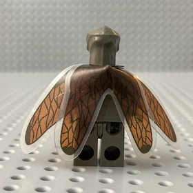LEGO Geonosian Dark Gray Minifigure Star Wars Wings 4478 sw0078 (2003)
