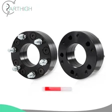 For Ford F-150 5x135 to 6x5.5 Wheel Adapters (2) 2" Thick 14x2 5 Lug to 6 Lug