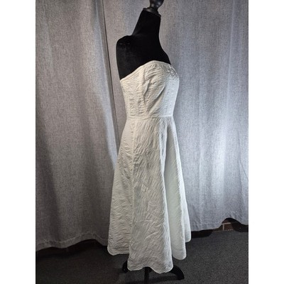 j crew strapless cotton dress Cotton Strapless Dresses