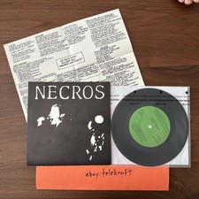 NECROS I.Q. 32 7 EP 1981 1st Press Green Labe...
