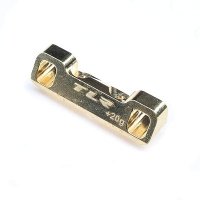 TEAM LOSI RACING C Pivot Block Brass: 22 5.0, TLR334065