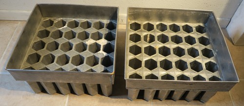 2 Ice Cream Popcicle Mouds Stainless Steel
