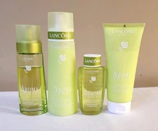 DISCONTINUED LOT OF 4 LANCOME AROMA TONIC *ENERGIZING FRAGRANCE*3.4oz +BODY RARE