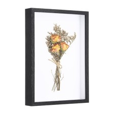 11.7x11.7 Inch Shadow Box Display Frame 3cm Deep Photo Shadow Box Black