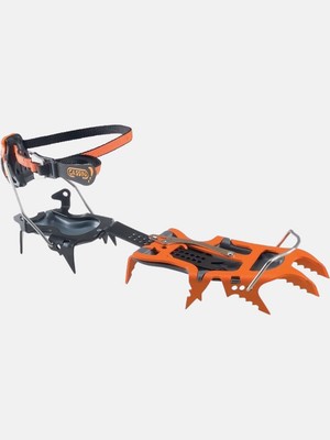 Crampons Snow Ice Technical 12 Points CAMP CASSIN ALPINIST PRO Semi Auto / Auto