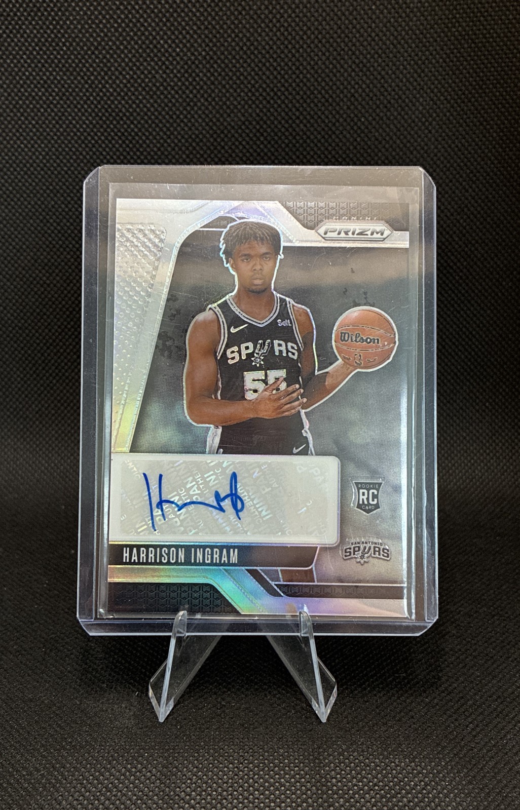 2024-25 Panini Prizm - Rookie Signatures Harrison Ingram #RSI-HIS Silver...