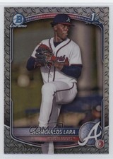 2025 Bowman Chrome Prospects Steel Metal Refractor 82/100 Jhancarlos Lara 1p9r