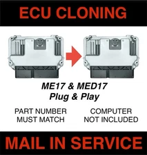 VW Volkswagen & Audi Cloning Service Engine Control Module ECM ECU ME17 & MED17