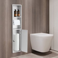 In-wall Tissue Toilet Roll Holder, Tissue Paper Holder Recessed