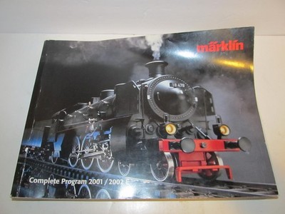Marklin - 2001/2002 E- Full-Line Catalog - 552 pgs - Color - Nice Condition