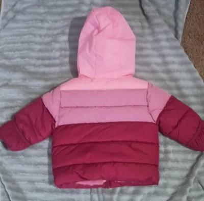 Swiss Tech Kids Coat- W/Peak Blast + Peak Repel Pink 12mo. NEW W/Tag