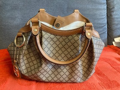 GUCCI Diamante Monogram Handtasche - sehr guter Zustand