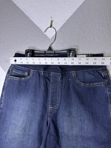 Urban Pipeline Boys Elastic Waistband Shorts 11” Dark Wash Size Large 14/16 -NWT - Picture 7 of 11