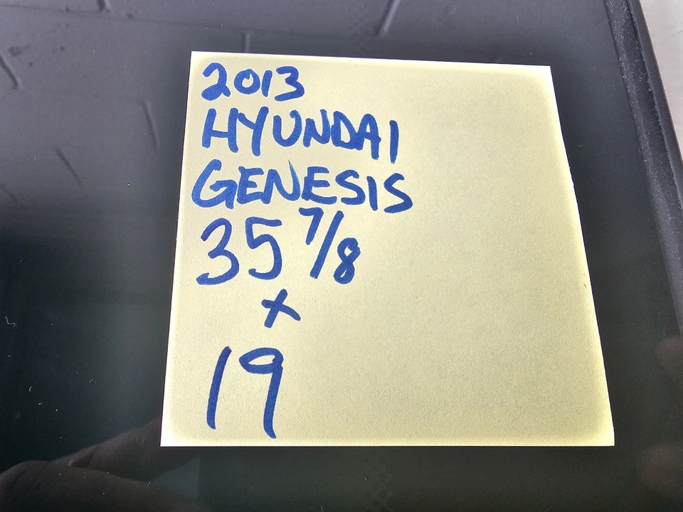 Hyundai Genesis techo corredizo de vidrio techo corredizo de fábrica OEM SEDÁN 4 puertas 2009-2014 Foto 2 de 4