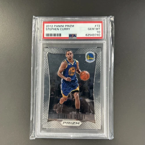 STEPHEN STEPH CURRY PSA 10 2012 PANINI PRIZM #72 GEM MINT 1ST YEAR, LOW POP 🔥