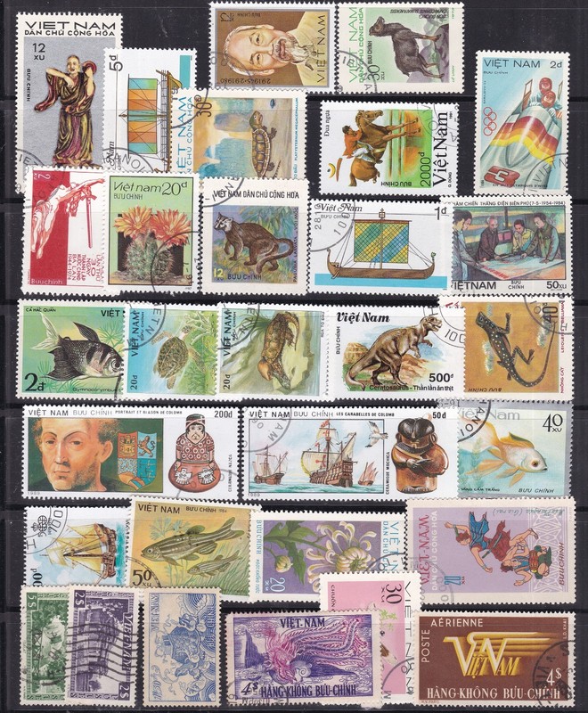 VIETNAM( NO)  ^^^^^^ x30  used  older collection  ( TOPICALS++) @xdco485vietpg