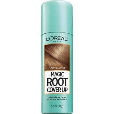 L'Oreal Paris Magic Root Cover Up Temporary Gray Concealer Spray, Dark Blonde, 2