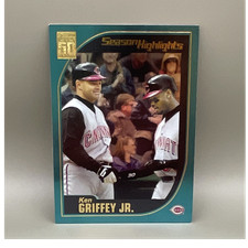Topps 2001 Ken Griffey Jr Season Highlights #389 Cincinnati Reds MLB Card