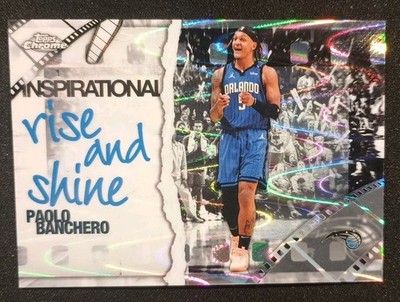 2025-26 Topps Chrome Basketball Pablo Banchero Inspirational Raywave #IP-16