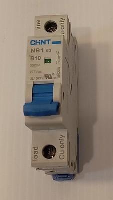 1 USED CHINT NB1-63 B10 CIRCUIT BREAKER ***MAKE OFFER***