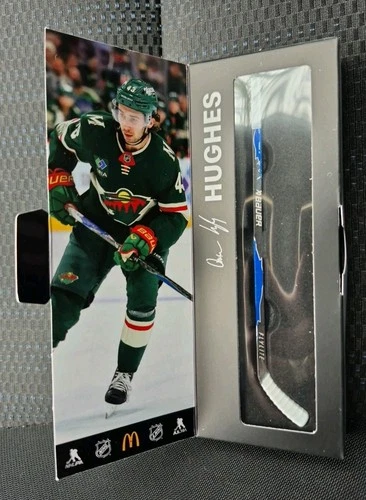 Quinn Hughes Mcdonald's Star Sticks 2025-2026 Mini Sticks Wild Minnesota