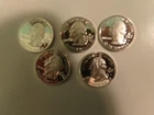 2003 ROLL OF PROOF 90% SILVER QUARTERS EIGHT COINS FROM EACH YEAR 40 COINS TOTAL