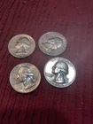 Silver Quarters Set of 4