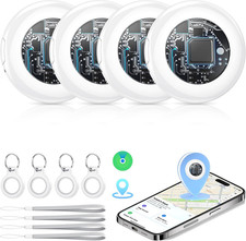 2026 New [Apple Mfi Certified] (Ios Only) Tracker Tags-4 Pack,  Bluetooth 5.3 GP