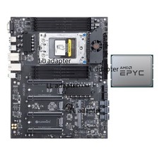 AMD EPYC 7H12 64C 128T 2.6GHz H12D-8D Server Motherboard DDR4 BMC IPMI 2.0