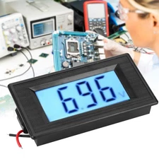 DDH-30L LCD Digital Display DC Voltmeter Voltage Meter DC7.5V-19.99V