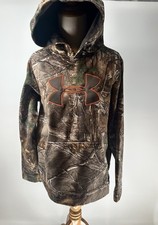 Under Armour Realtree Camo Hoodie Youth Size YXL Loose