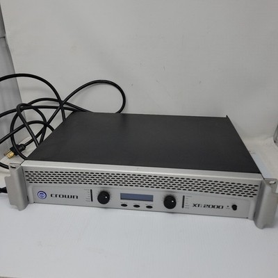 CROWN XTi 2000 2 Channel Power Amplifier 2000 Watts