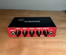 TC Electronic BAM 200 Ultra-Compact 200W Bass Head Amp New