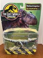Figura Kenner Parque Jurásico Mundo Perdido Velociraptor Cíclope Raptor De Colección 1997 NUEVO