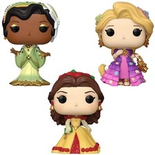 Funko POP! Disney Princess Grand Entrances Set of 3 Figures + Protectors