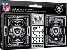 Masterpieces Game Day - NFL Las Vegas Raiders 2-Pack 2-Pack, Team Colors
