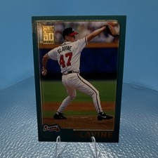 Topps 2001 Tom Glavine 50th Anniversary Issue #146 Atlanta Braves Baseball Card
