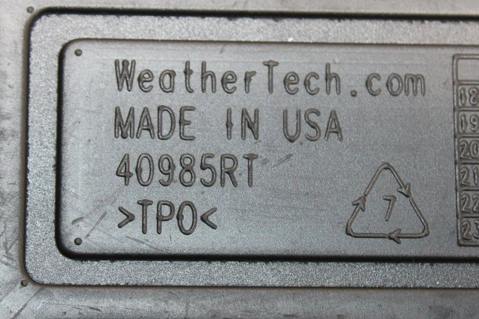 BMW M550i 540i 530i G30 2017-2020 maletero piso asiento trasero alfombra meteorológica alfombrilla forro Foto 3 de 4