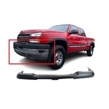 2003-2006 Chevrolet Silverado Front Upper Bumper Cover Gm1051110 15139805