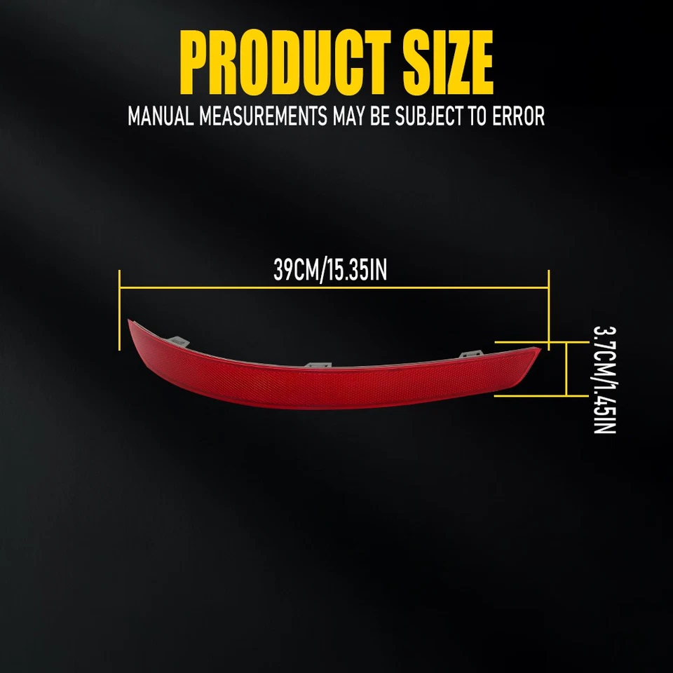 Novo para-choque direito ajuste refletor Mercedes-Benz GL-Class GL450 GL320 GL550 - Imagem 4 de 4