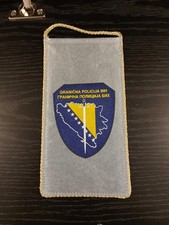 JNA Bosnien Grenztruppen Wimpel Flagge Jugoslawien