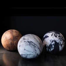 BALERI ITALIA TATINO Hocker, Marmor-Farbwahl, Kunststoff, sofort, NEU, OVP