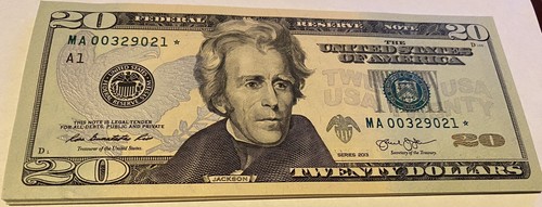 ⭐️TWO (2) CONSEC VERY RARE⭐️STAR NOTE $20 RARE BOSTON DIST 2013 GEM UNCIRCULATED - Picture 8 of 12