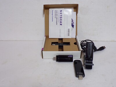 Lot of 4 WiFi USB Adapters Netgear N300, Netgear WNDA3100, Trendnet, Belkin