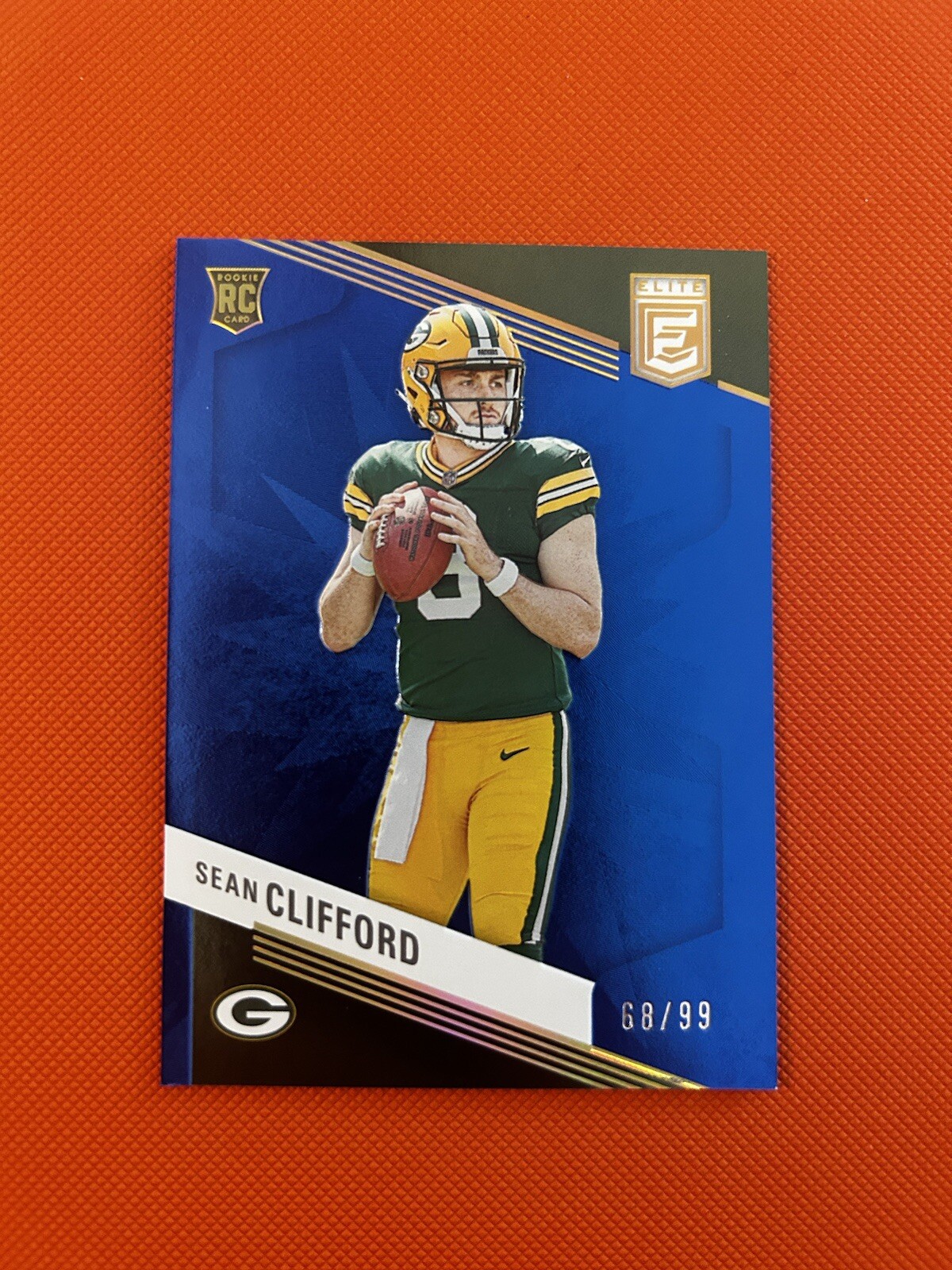 2023 DONRUSS ELITE SEAN CLIFFORD RC BLUE /99  GREEN BAY PACKERS