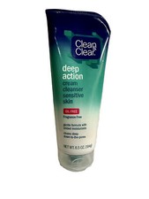 Clean Clear Deep Action Cream Cleanser Oil-Free 6.5 Oz