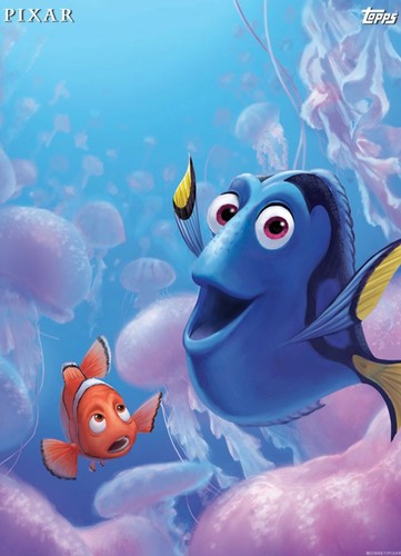 TOPPS DISNEY COLLECT - DIGITAL - FINDING NEMO - OCEANIC PORTRAITS - MASTER SET - Picture 8 of 11